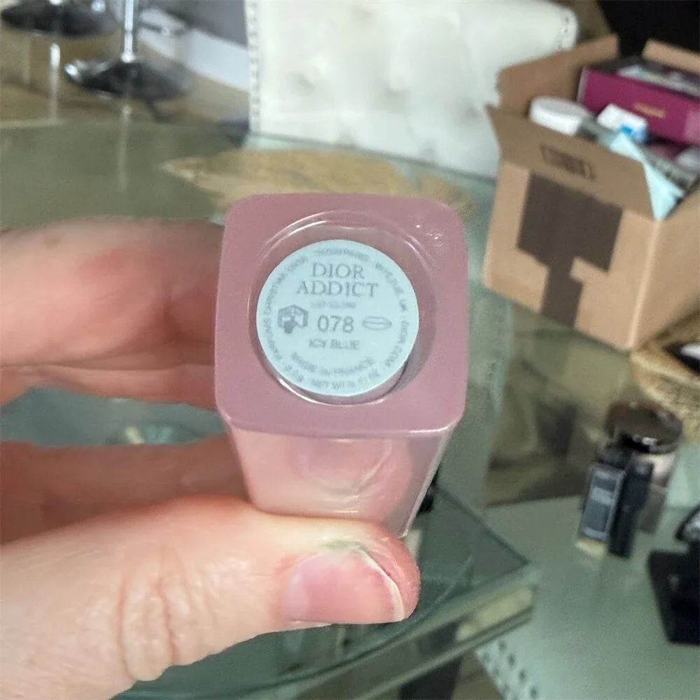 Dior Addict Lip Glow Hydrating Lip Balm 078 Icy Blue 3.2g Boxed